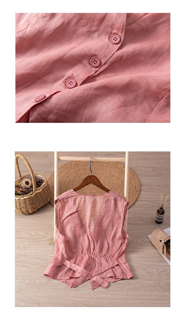 Natural/Organic Ramie/Breathable/Eco-Friendly/Lightweight/Casual/Soft/Retro/Classic/High Quality/Comfortable/Luxury/